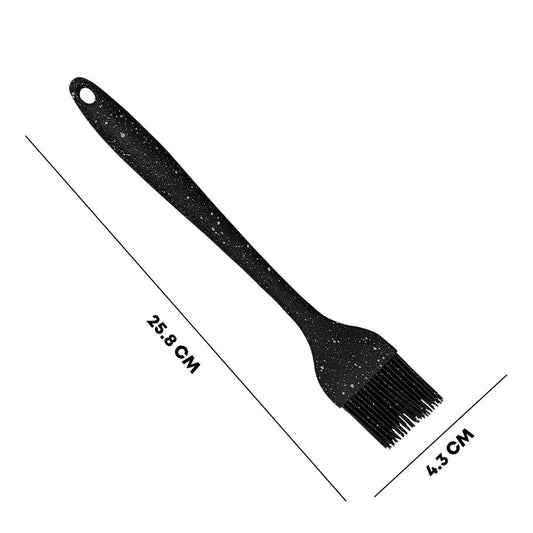 Speckled Silicone Utensils Black Basting Brush