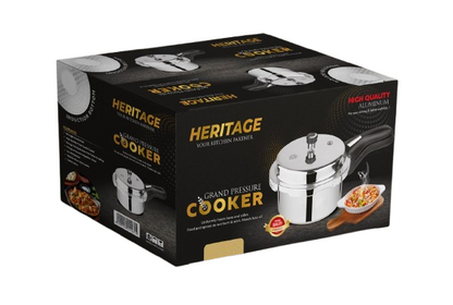Aluminium Pressure Cooker (INUDUCTION BOTTOM) 10 LITRE