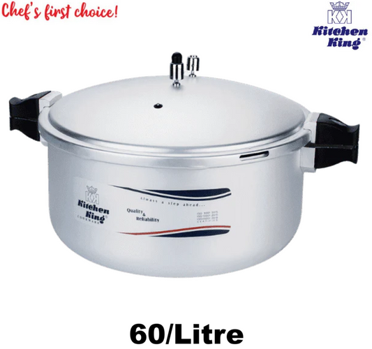 Kitchen King Commercial Pressure Cooker 60 Litre