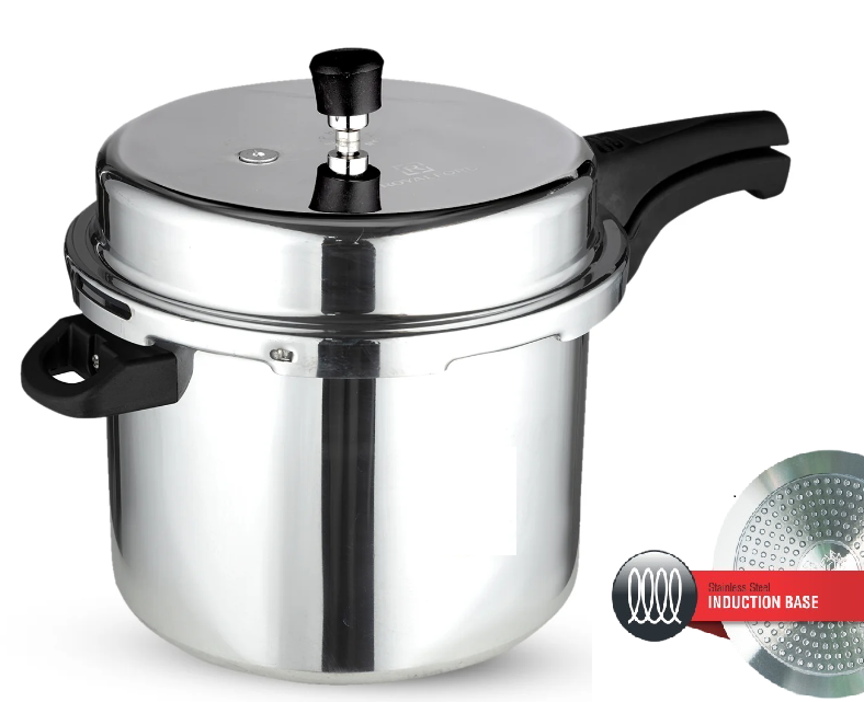Aluminium Pressure Cooker (INUDUCTION BOTTOM) 12 LITRE