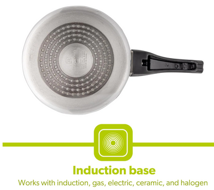 Aluminium Pressure Cooker (INUDUCTION BOTTOM) 7.5 LITRE