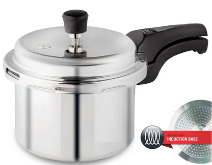 Aluminium Pressure Cooker (INUDUCTION BOTTOM) 5 LITRE