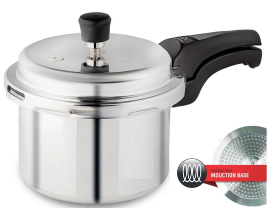 Aluminium Pressure Cooker (INUDUCTION BOTTOM) 3 LITRE
