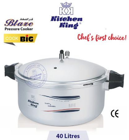 Kitchen King Commercial Pressure Cooker 40 Litre