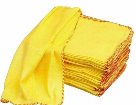 10 Pack Yellow Duster 
50 in a box  (paking off 10)